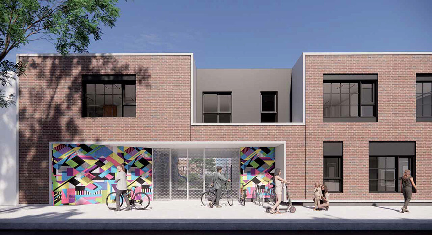 CPE Les enfants de l'avenir - entrée secondaire rue Augustin-Cantin - version PIIA 2025 ©ACDF