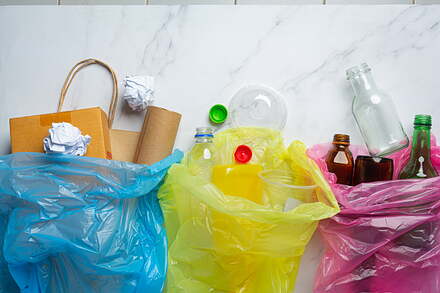 garbage-sorted-into-garbage-bags-according-type