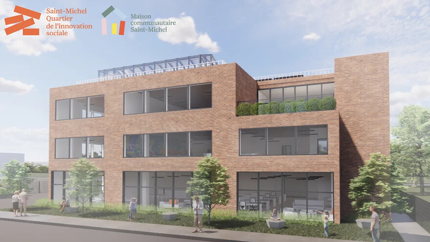 Maison communautaire de Saint-Michel © Ville de Montréal Mars 2025