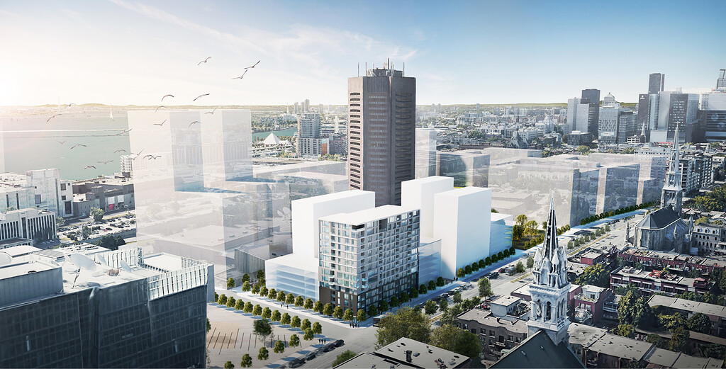 Interloge (Quartier des lumières) - 14 étages - Projets en