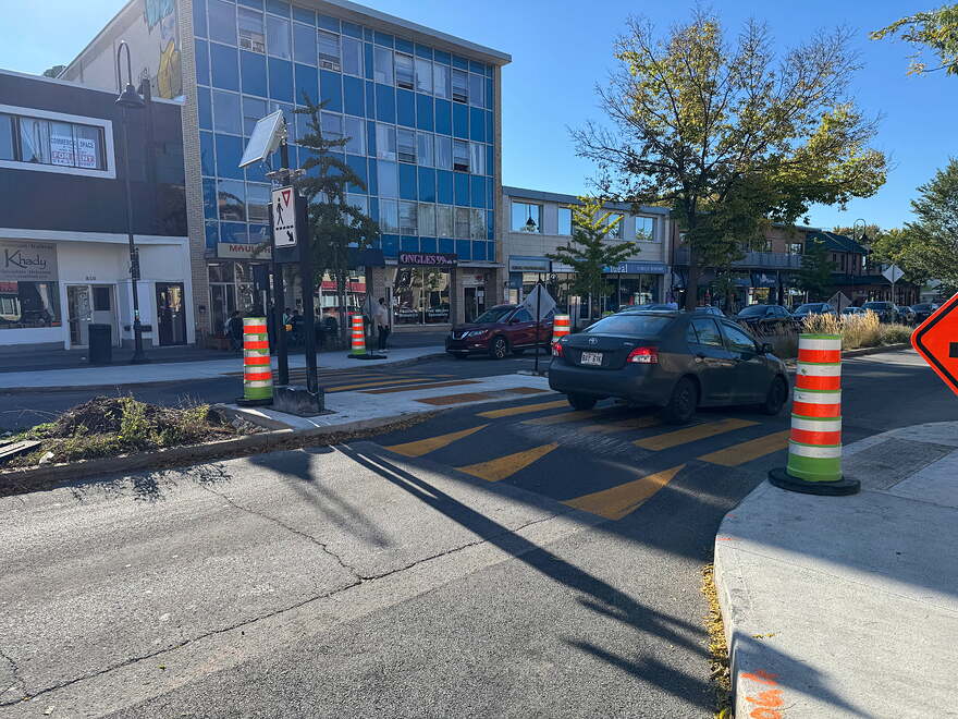 Vue vers le nord-ouest