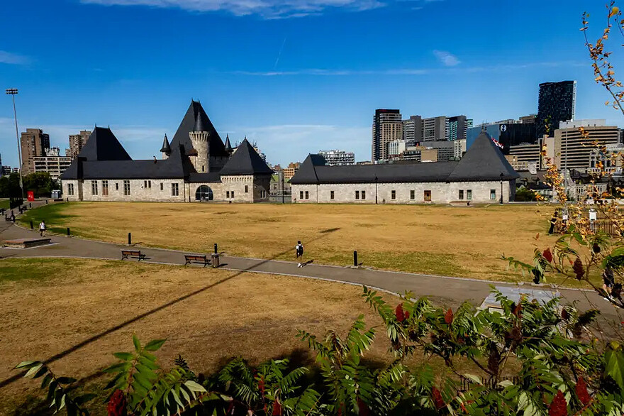 PHOTO OLIVIER JEAN, LA PRESSE — Les installations de la station de pompage McTavish sont nichées sous terre, à l’intérieur d’un château de style néo-Renaissance.