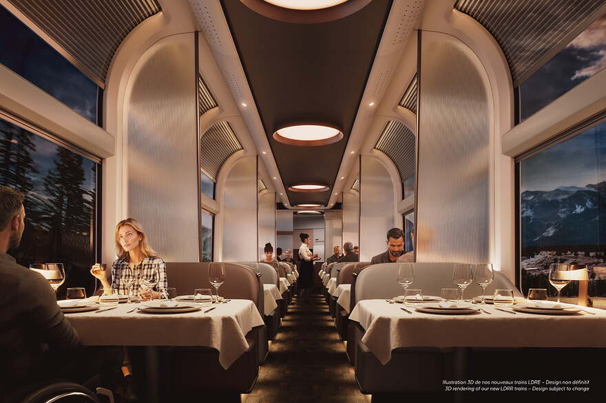 Voiture restaurant - Dining car