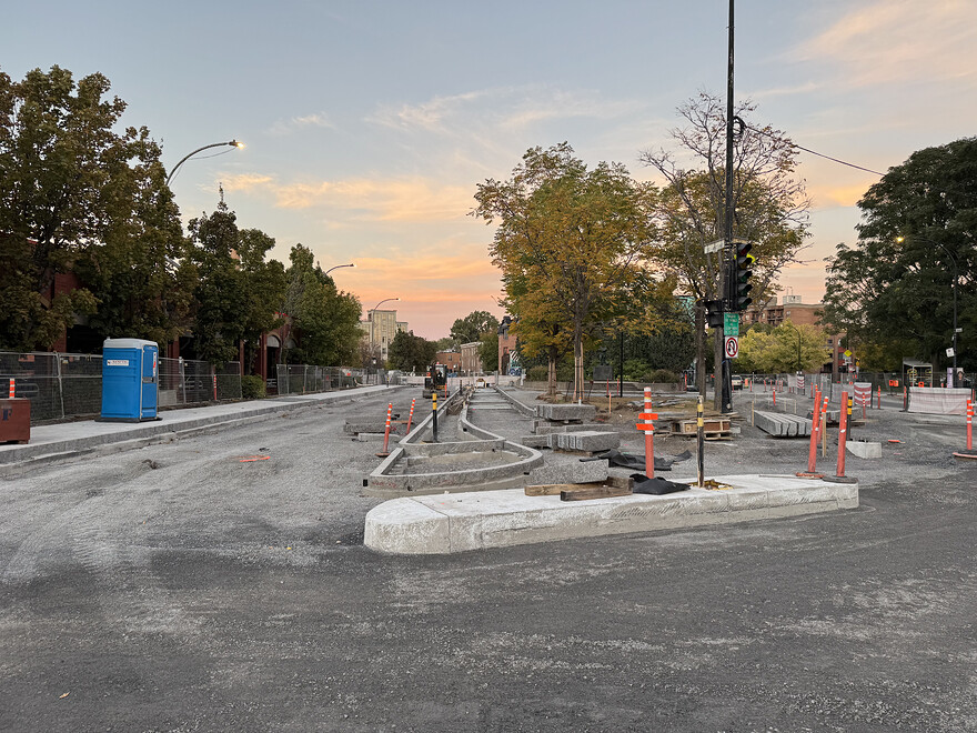 Saint-Antoine, vue vers l'est