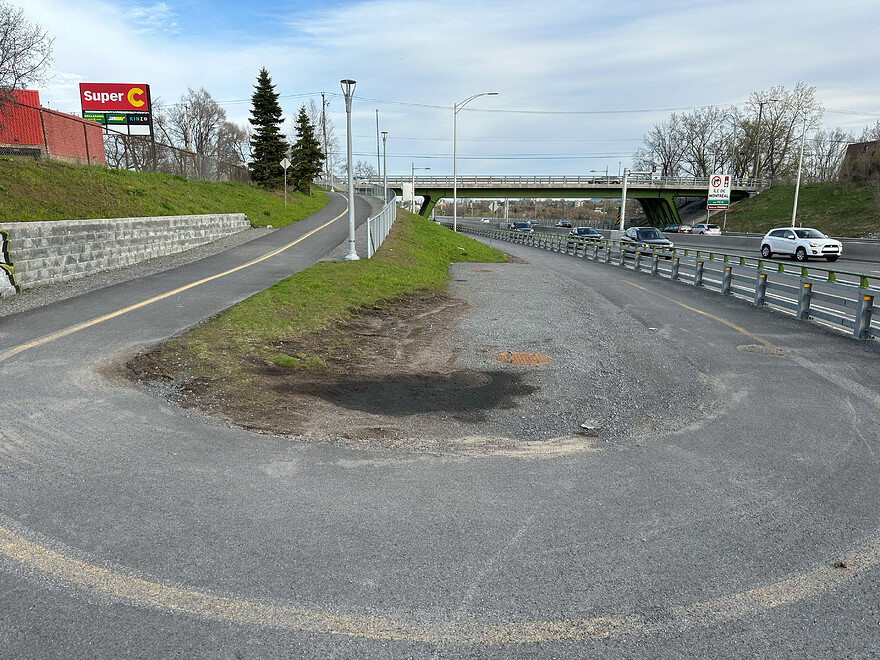 Piste pont Pie-IX