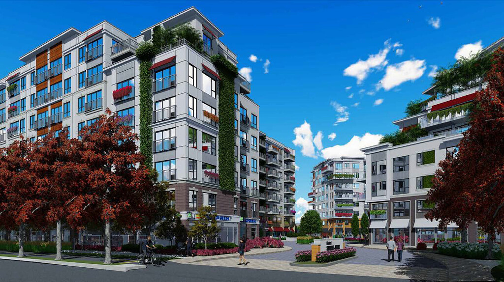 District SainteJulie 5*8 étages Projets en construction Agora