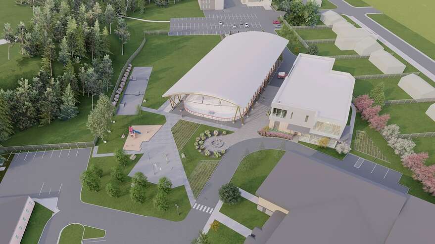 Les nouvelles installations seront situées au Parc récréatif Omer-Lainé.