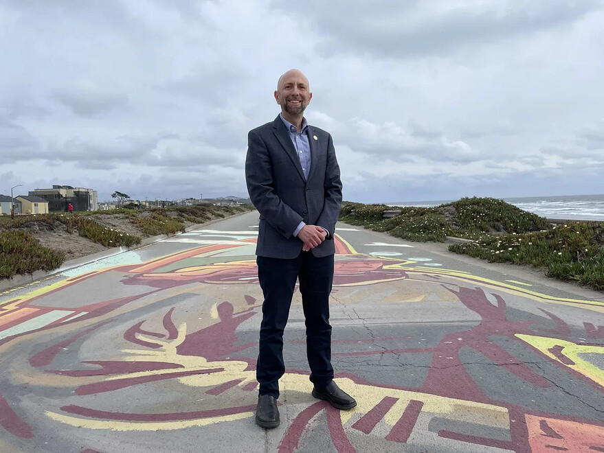 Supervisor Joel Engardio faces a recall effort over his support for the park.Photo: Benjamin Schneider/Bloomberg CityLab