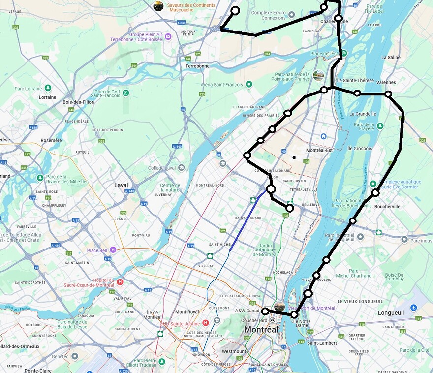 REM Longueuil-Boucherville-PAT-Repentigny-Terrebonne