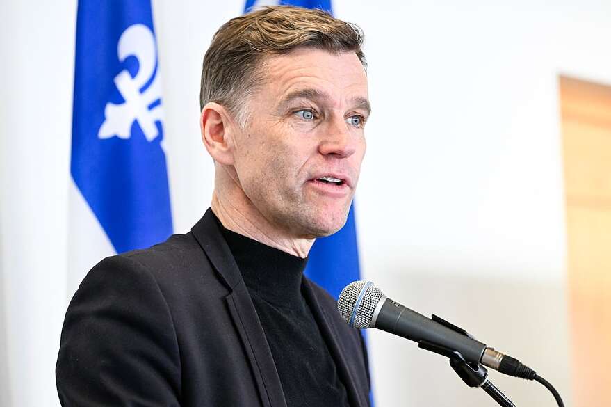 Bruno Marchand, maire de Québec.