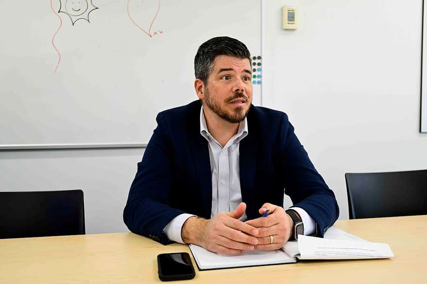 David Drouin, directeur du Service des approvisionnements à la Ville de Québec
