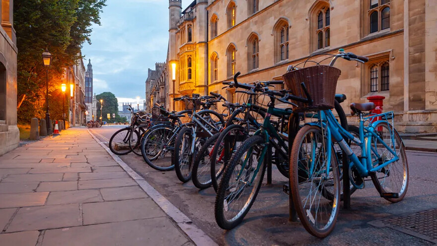 Cambridge is a narrow and historic city where access and road schemes have to be thought out meticulously ©Getty Images