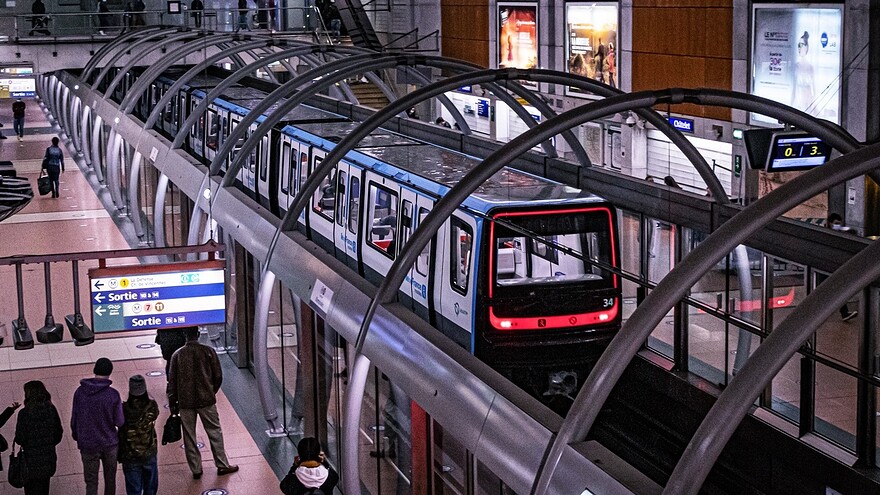 Station Châtelet.