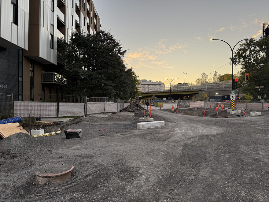 Saint-Jacques, vue vers l'ouest