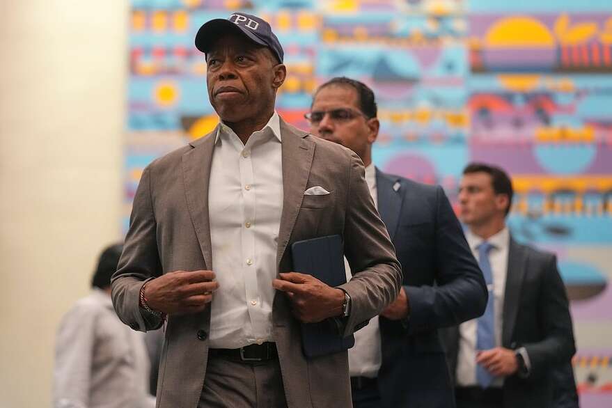 Le maire sortant de New York, Eric Adams