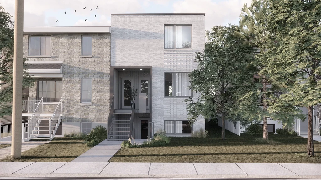 561 HonoréBeaugrand 3 étages Projets en construction Agora Montréal