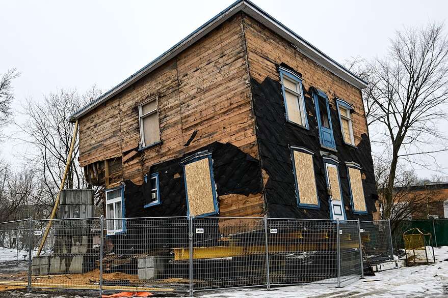 La Maison Bégin-Létourneau, en février 2024.