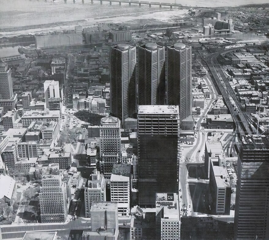 Place Victoria, projet 1961-1