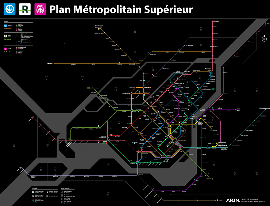 Plan Métropolitain mode lourd