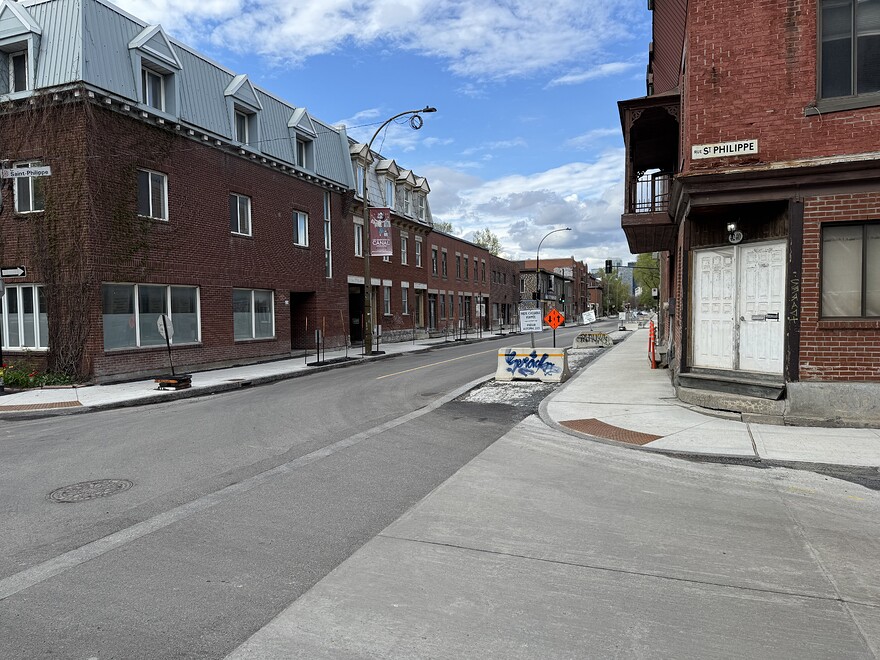 Saint-Antoine / Saint-Philippe, vue vers l’est