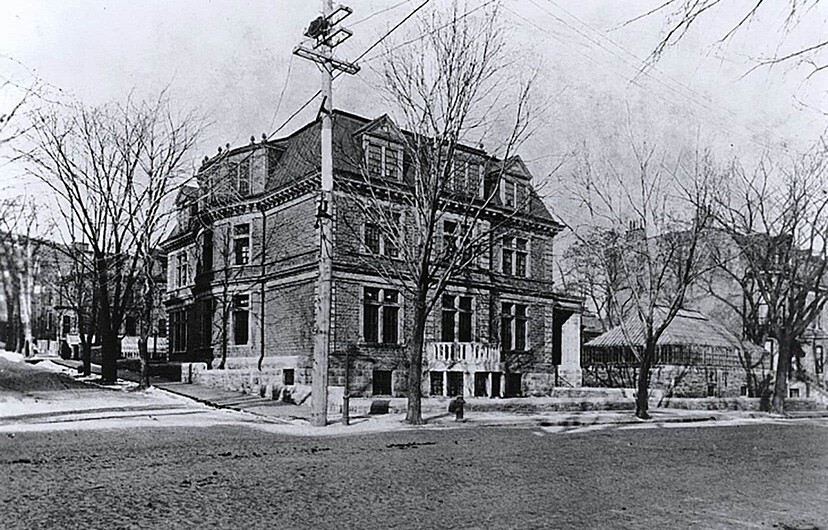 La maison Van Horne vers 1890