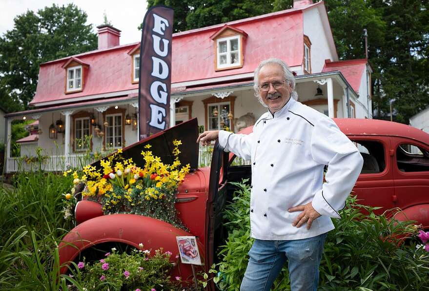 Jacques Thivierge de La Fudgerie est un amoureux des vieilles voitures.