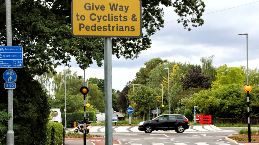 Decision-makers now give equal thought to motorists, cyclists and pedestrians with new road layouts ©Getty Images