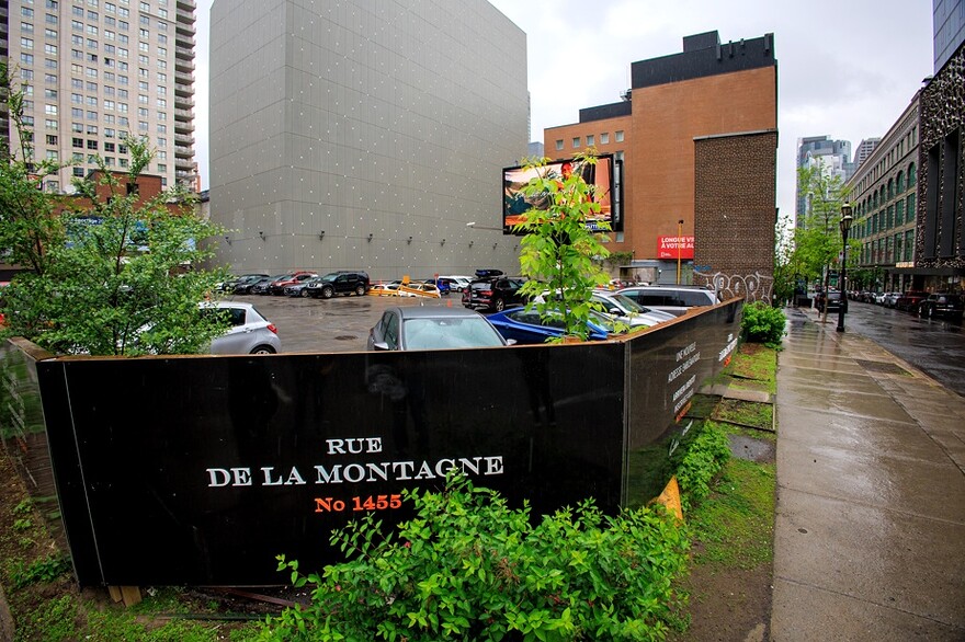 Canderel veut construire 200 condos au 1445, rue de la Montagne.