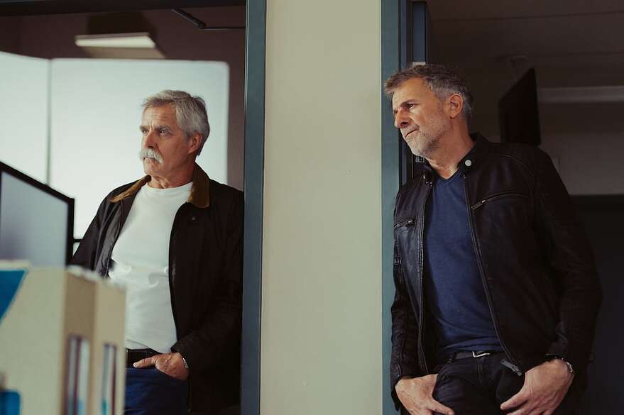 Patrick Huard reprend son rôle de David Bouchard dans la série originale <em>Crave</em> <em>Bon cop, bad cop</em>.