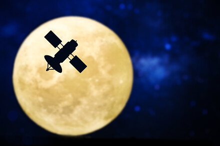 satellite-silhouette-full-moon