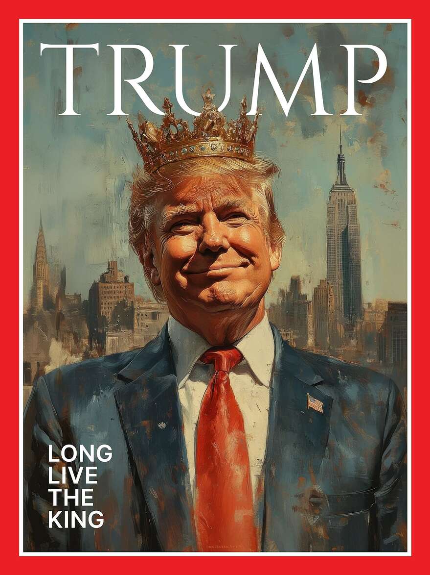 La fausse page couverture du <em>Time</em>