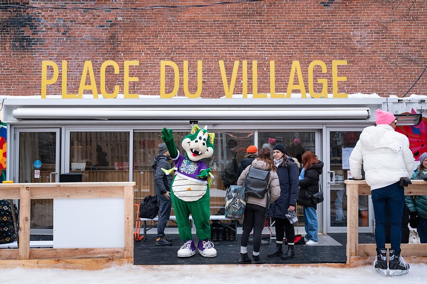 Patinoire du Village © Karine Laurence / Arrondissement Ville-Marie