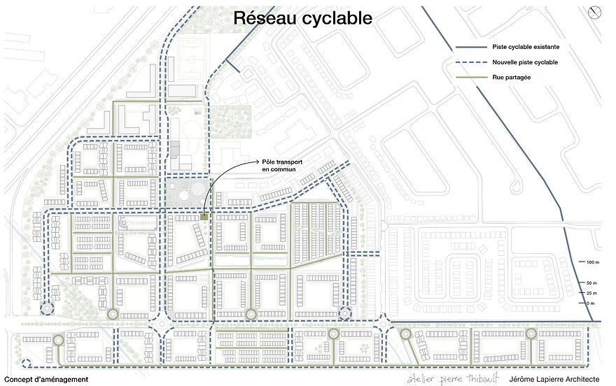 Réseau cyclable