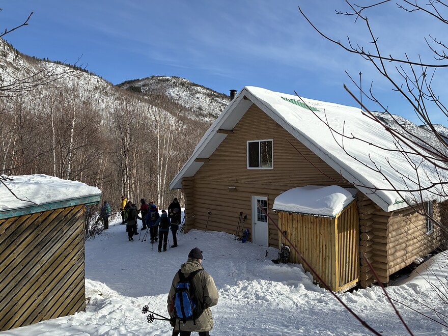Le refuge du Dôme où nous avons diner au retour