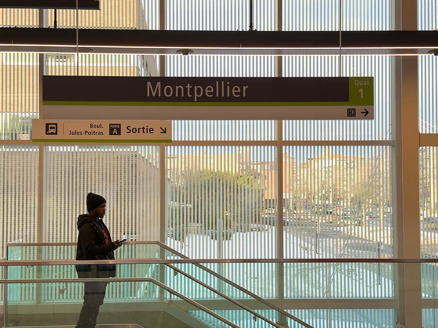 REM Montpellier 2025-12-18 quai 1 vue extérieur