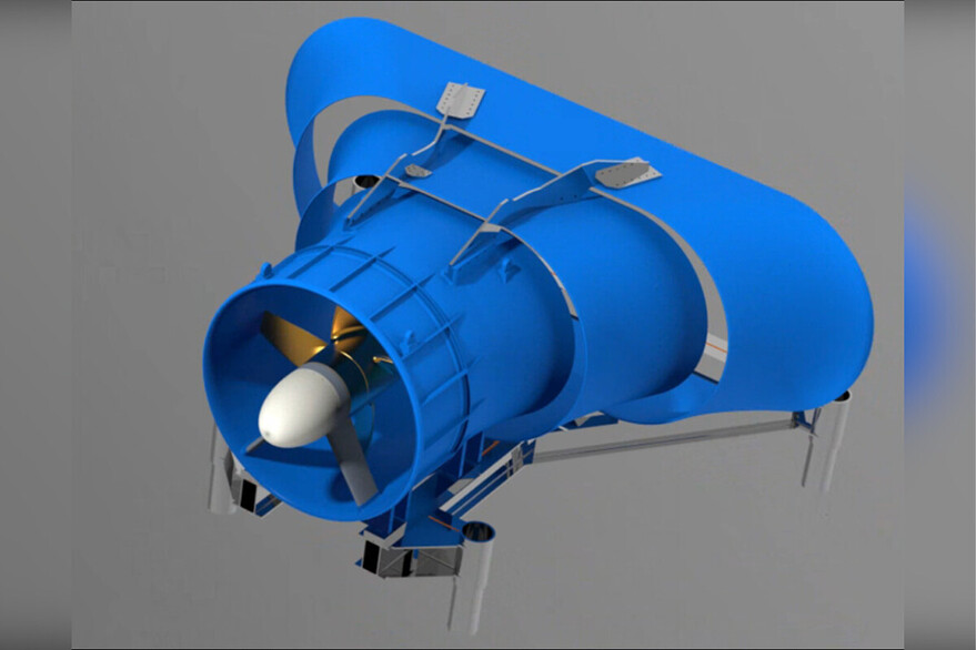 ARECOR Energy’s redesigned turbine uses magnetic bearings, allowing key parts to rotate without rubbing directly against one another. (ARECOR Energy)