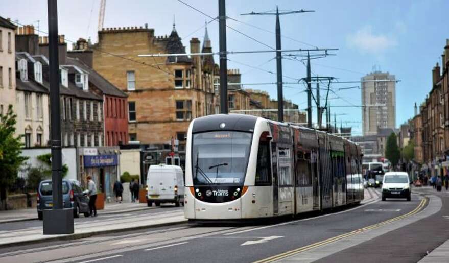 Le tramway d'Édimbourg