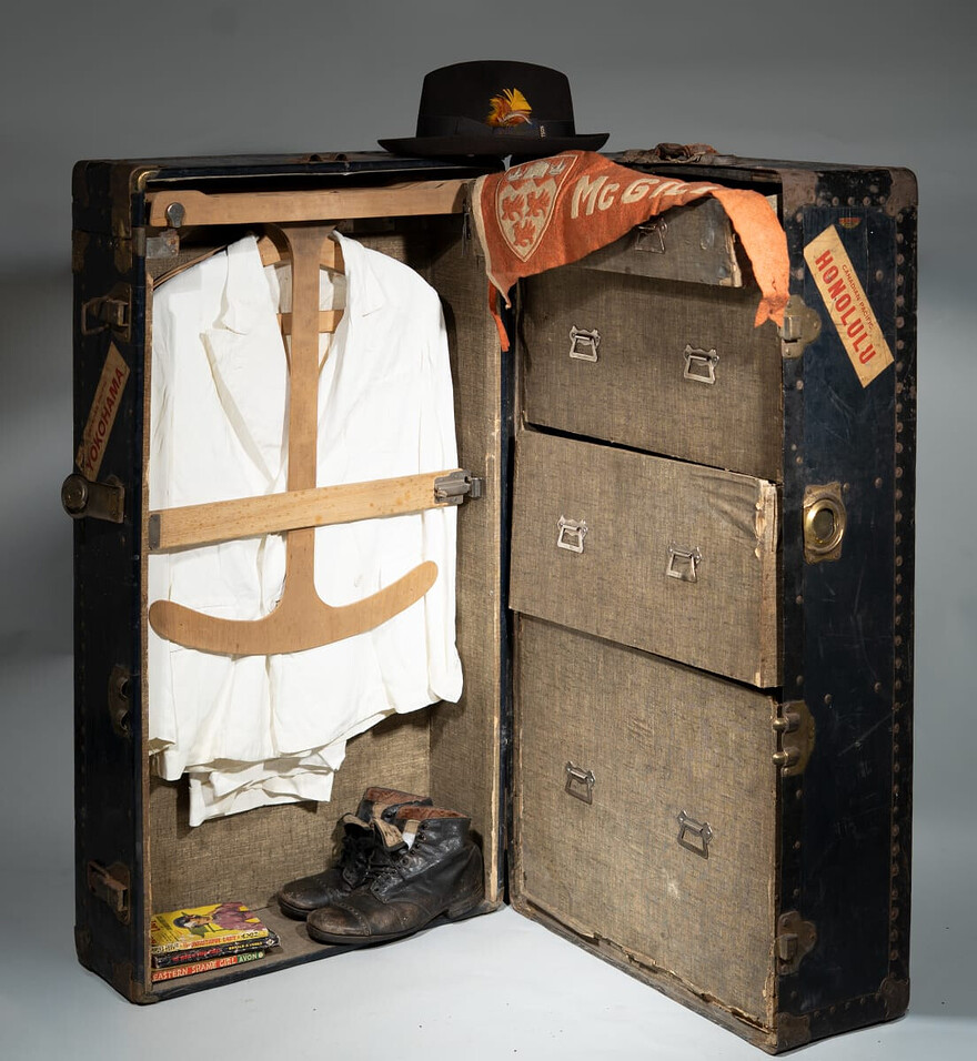 Malle de voyage de WIlliam (Willie) Woo