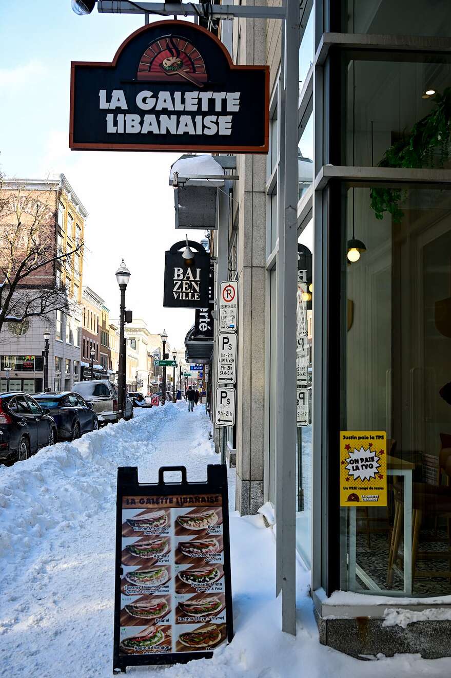 La Galette Libanaise compte huit travailleurs et étudiants temporaires dans sa brigade de 43 employés, dans ses cinq succursales à Québec.