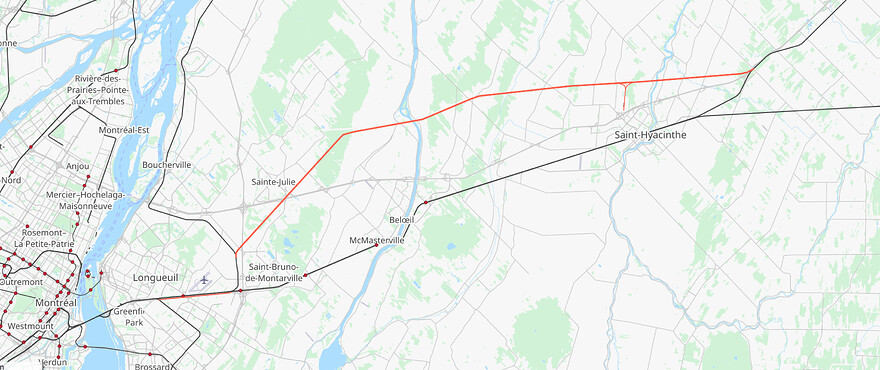 contournement vallée du richelieu
