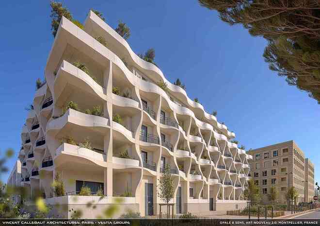 Immeuble Opale et Sens, Montpellier