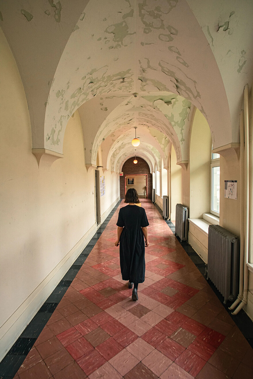 Photo: Jean—François Nadeau Le Devoir Un couloir de l’ancien couvent