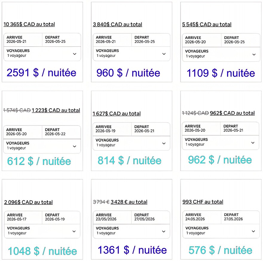 Grand Prix 2026 - Airbnb