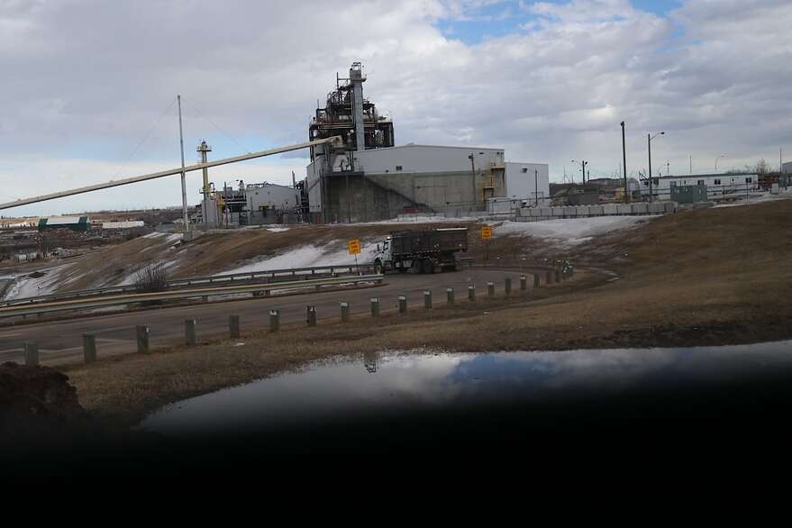 Le site de gestion des déchets d'Edmonton s'étend sur 550 acres, dans un secteur excentré de la ville.