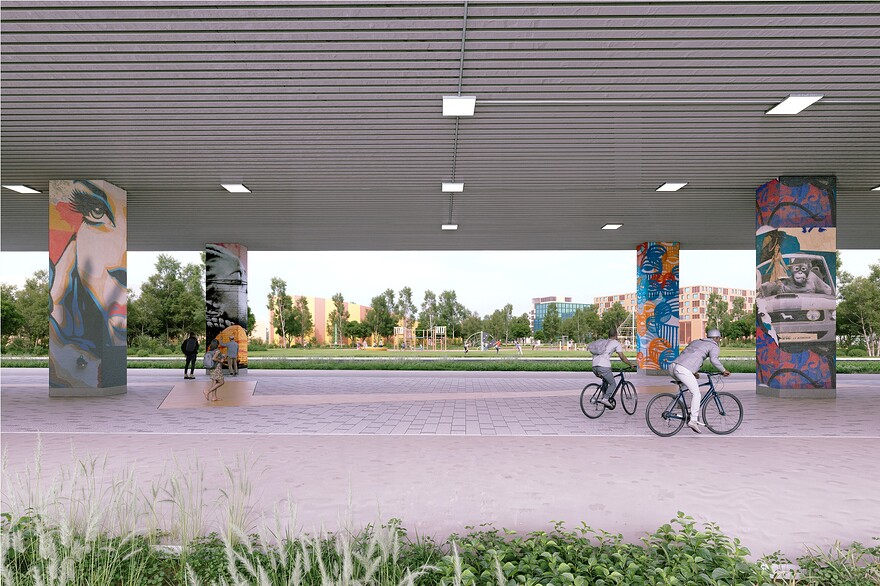 Vue entrée de site