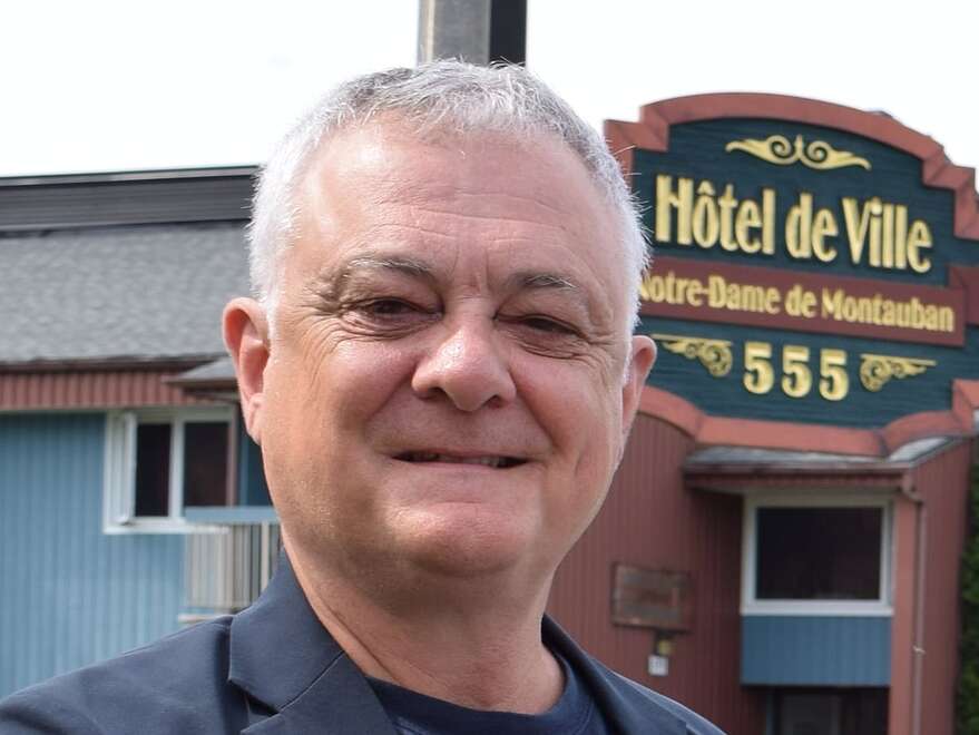 Marcel Picard, maire de Notre-Dame-de-Montauban.
