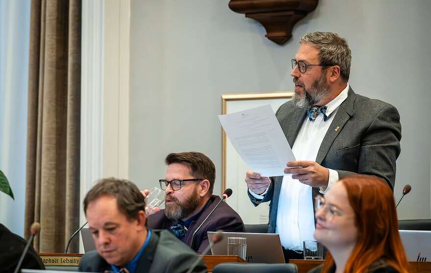 Raymond Poirier, membre du comité exécutif responsable de la toponymie et conseiller municipal de Limoilou