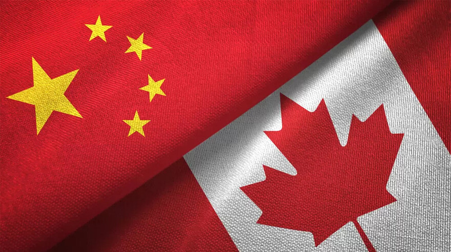 Drapeau de la Chine et du Canada ©asiapacific.ca