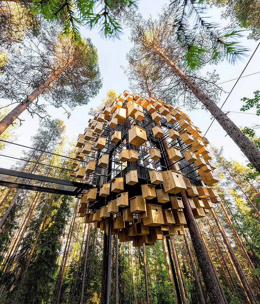 Biosphere by Bjarke Ingels Group, BIG – Harads, Sweden (2022)(Credit: Matts Engfors)