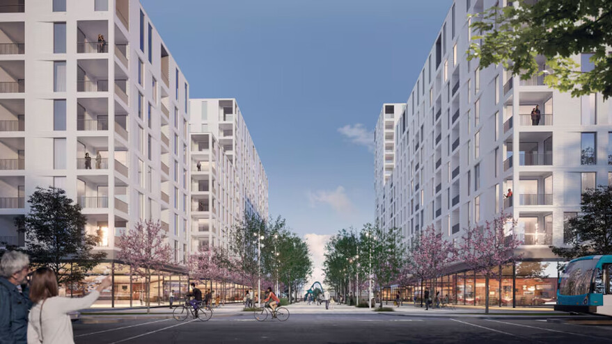 Maquette du projet du Carré Laval - Photo : Ville de Laval